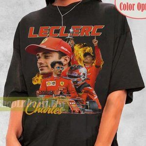 Vintage Charles Leclerc Racing Tshirt Bootleg Charles Leclerc Tee Vintage Design